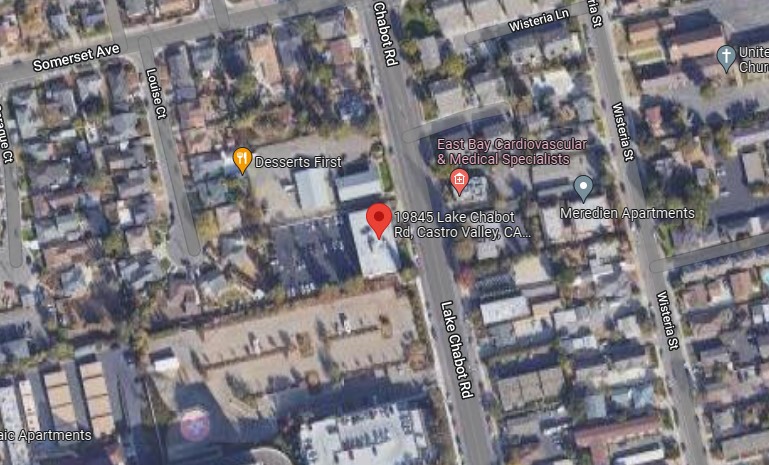 19845 Lake Chabot Rd,Castro Valley,CA,94546,US Addison,CA